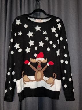 Ugly Christmas Sweater Xmas Size XL